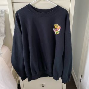 Vintage Criminal Justice Oversized Sweater